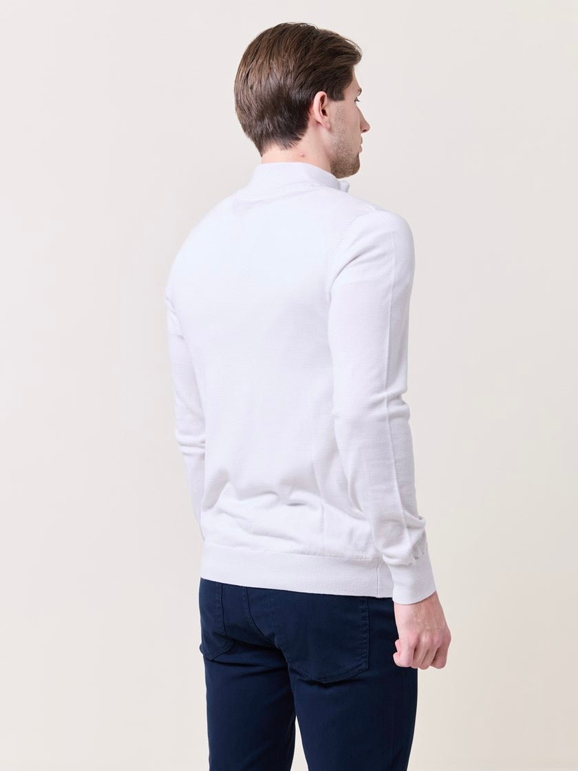 Alonzo merino zip genser