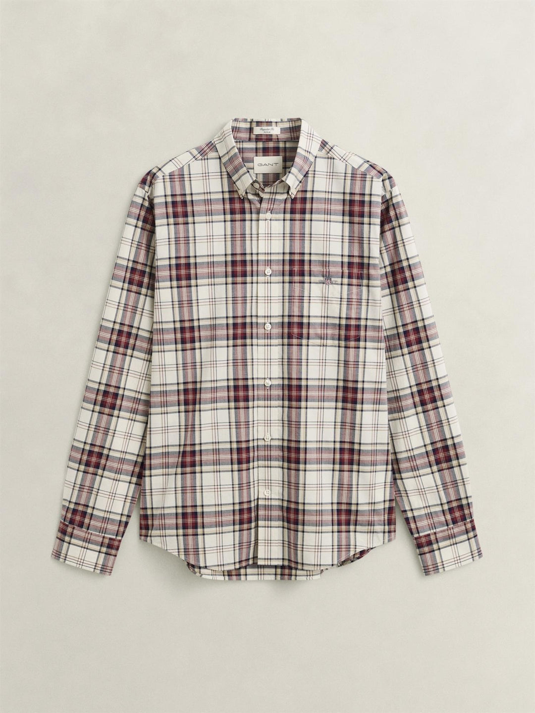 Reg Poplin Check Shirt