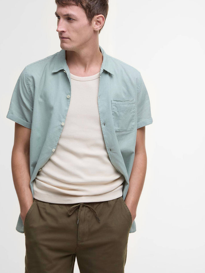 Relaxed Washed Oxford Short
