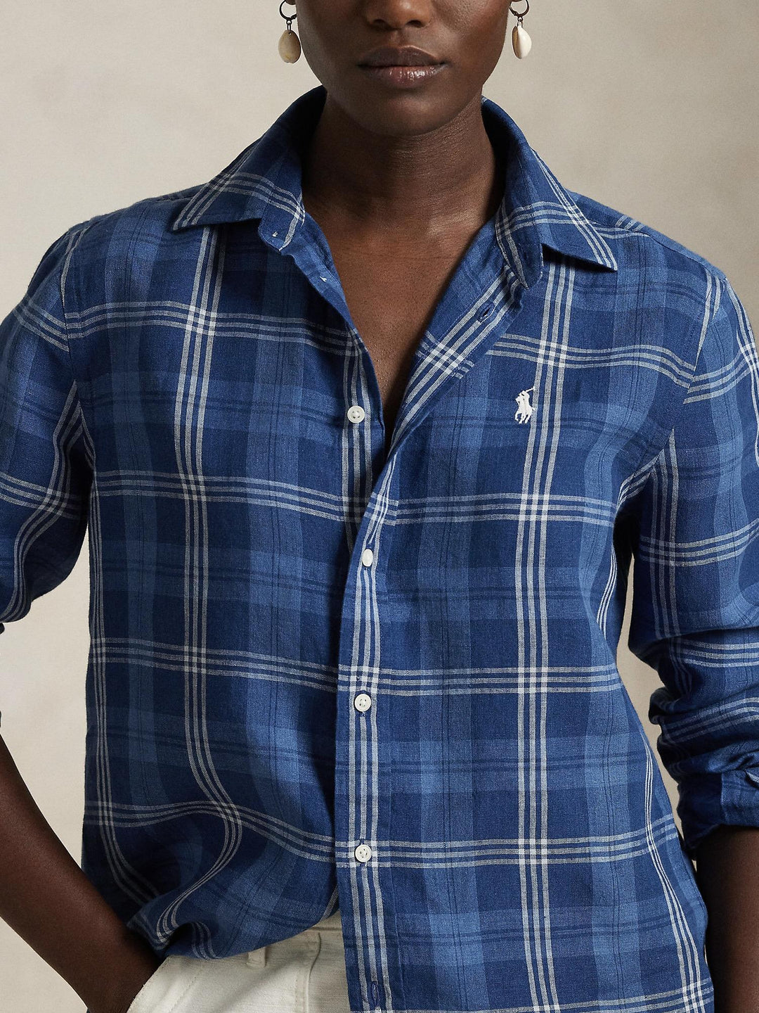 Plaid Linen Shirt