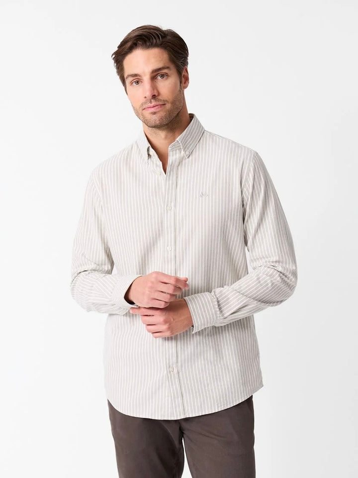 Norman stripet skjorte