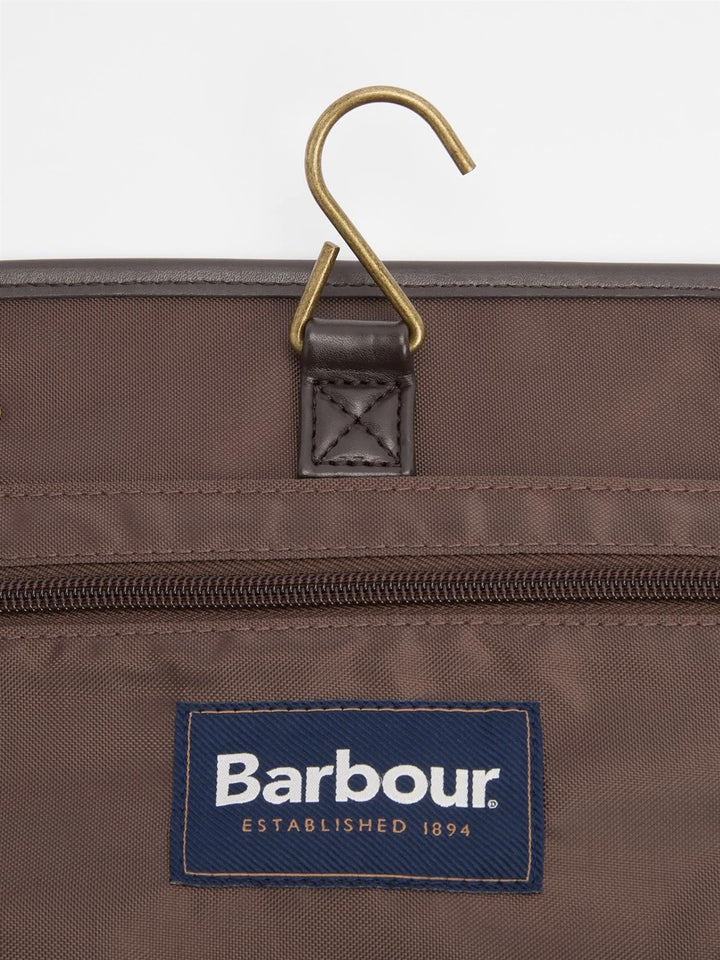Barbour Wax Hanging Washbag