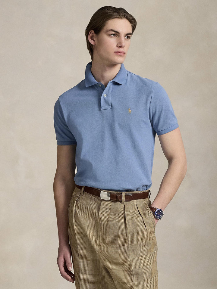 Custom slim fit mesh piqué