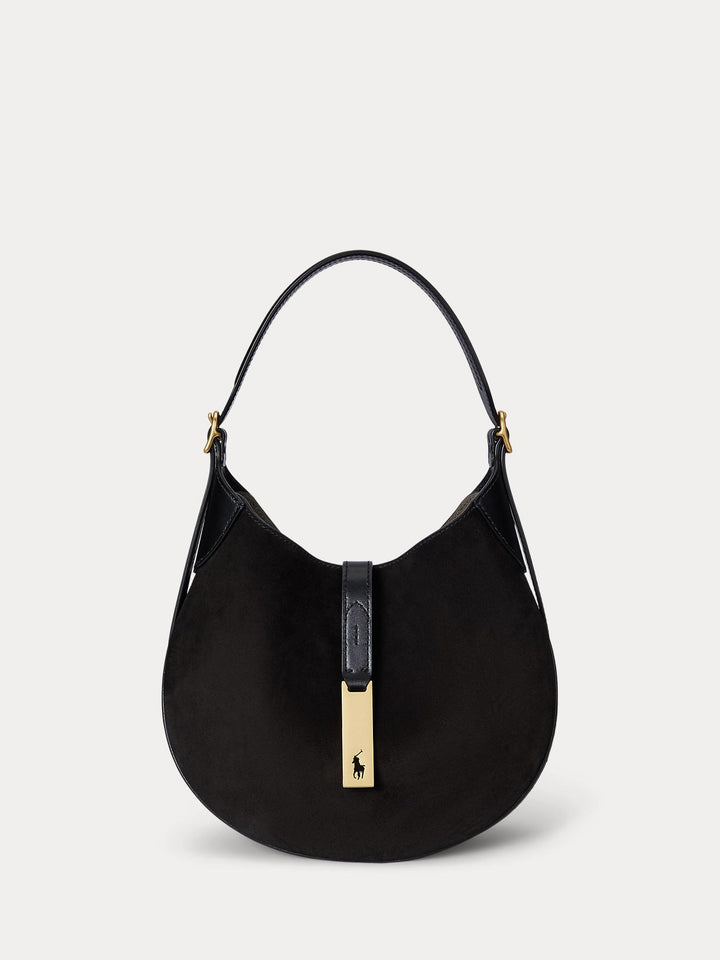 POLO ID SUEDE SMALL SHOULDER BAG