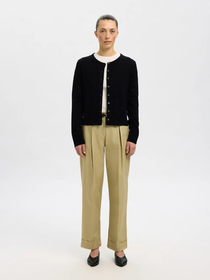 SLFThea LS Knit cardigan