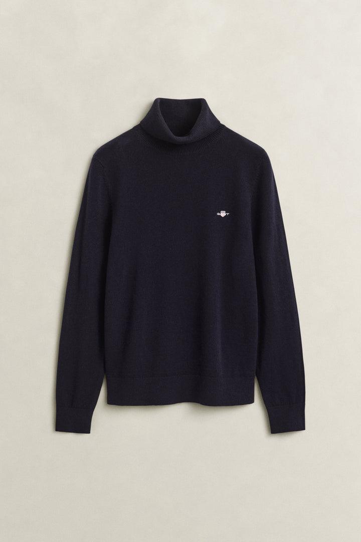 Wool Cotton Turtleneck