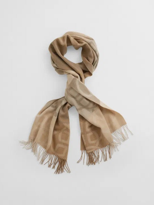 Monogram Wool Scarf