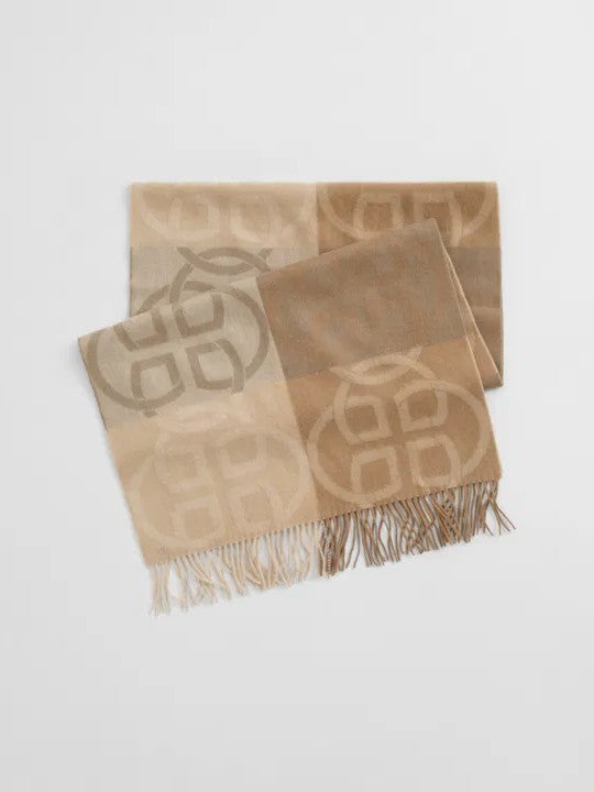 Monogram Wool Scarf