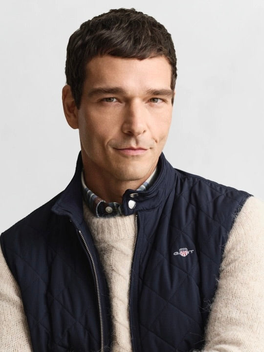 Quilted Windcheater Vest