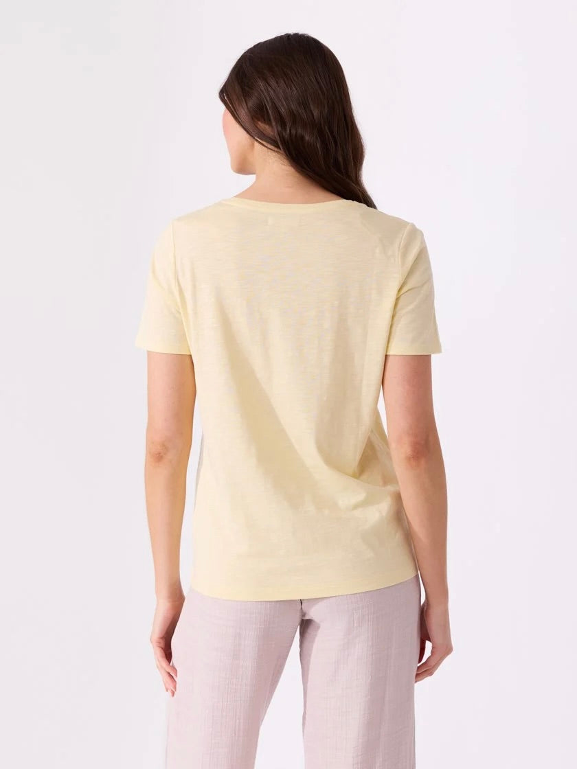 Ava V-Hals T-Skjorte