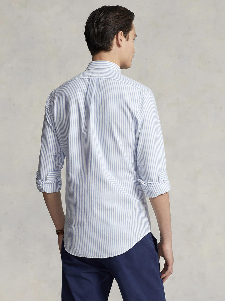 Slim Fit Striped Oxford Shirt