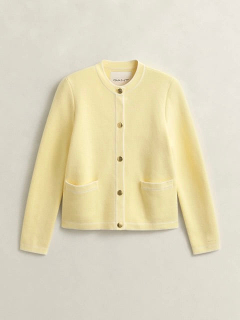 Cotton Knit Jacket