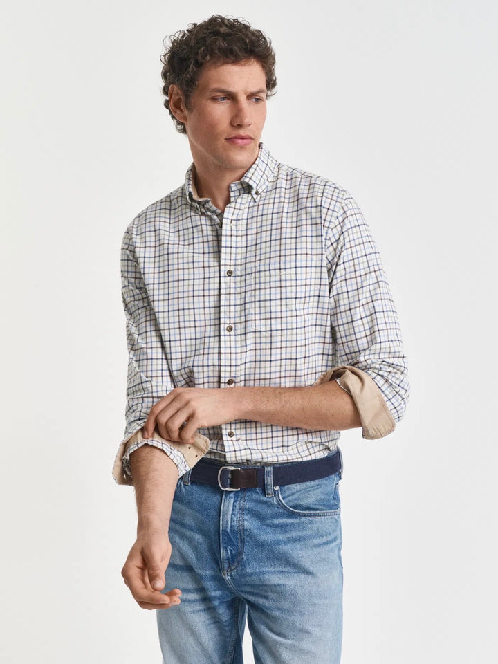 Reg Twill Check Shirt