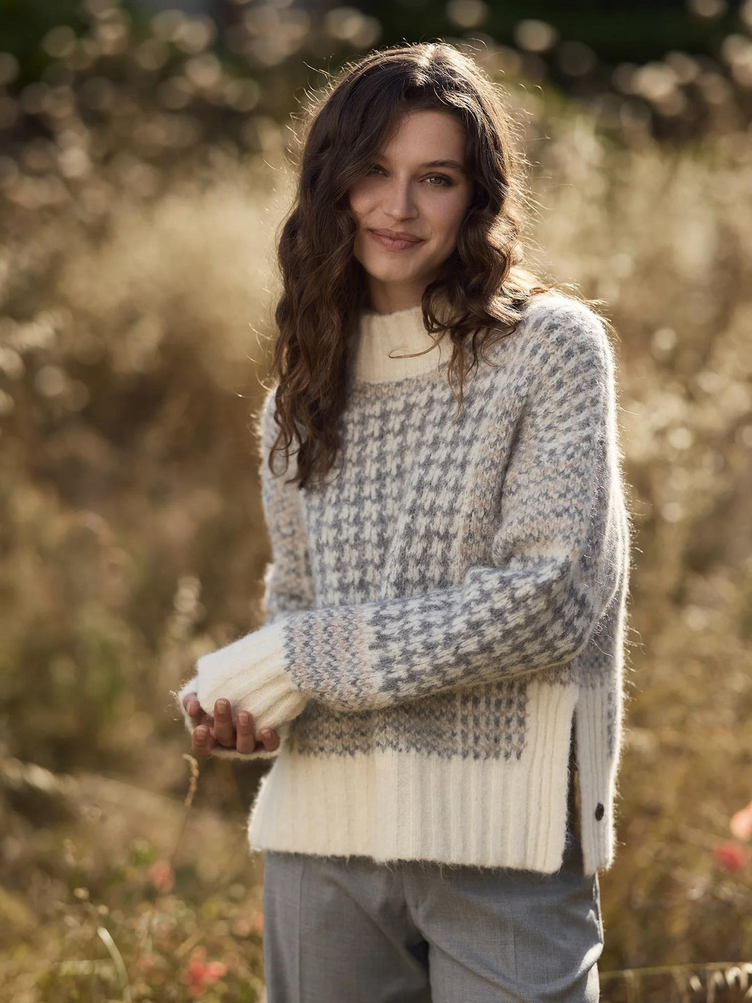 Echo Glencheck Sweater