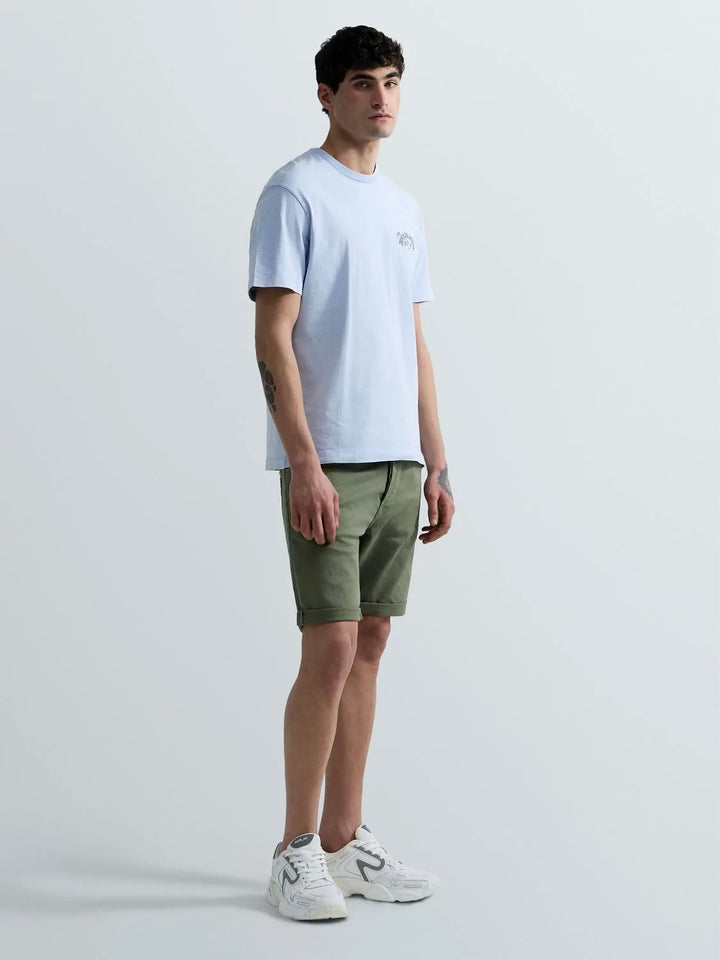 Tapered fit shorts