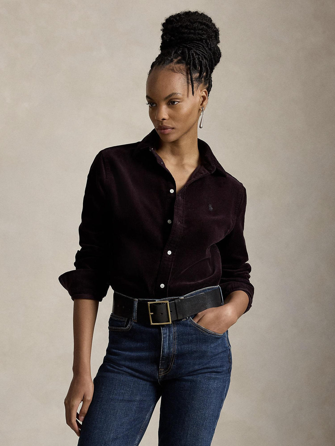 Classic Fit Corduroy Shirt
