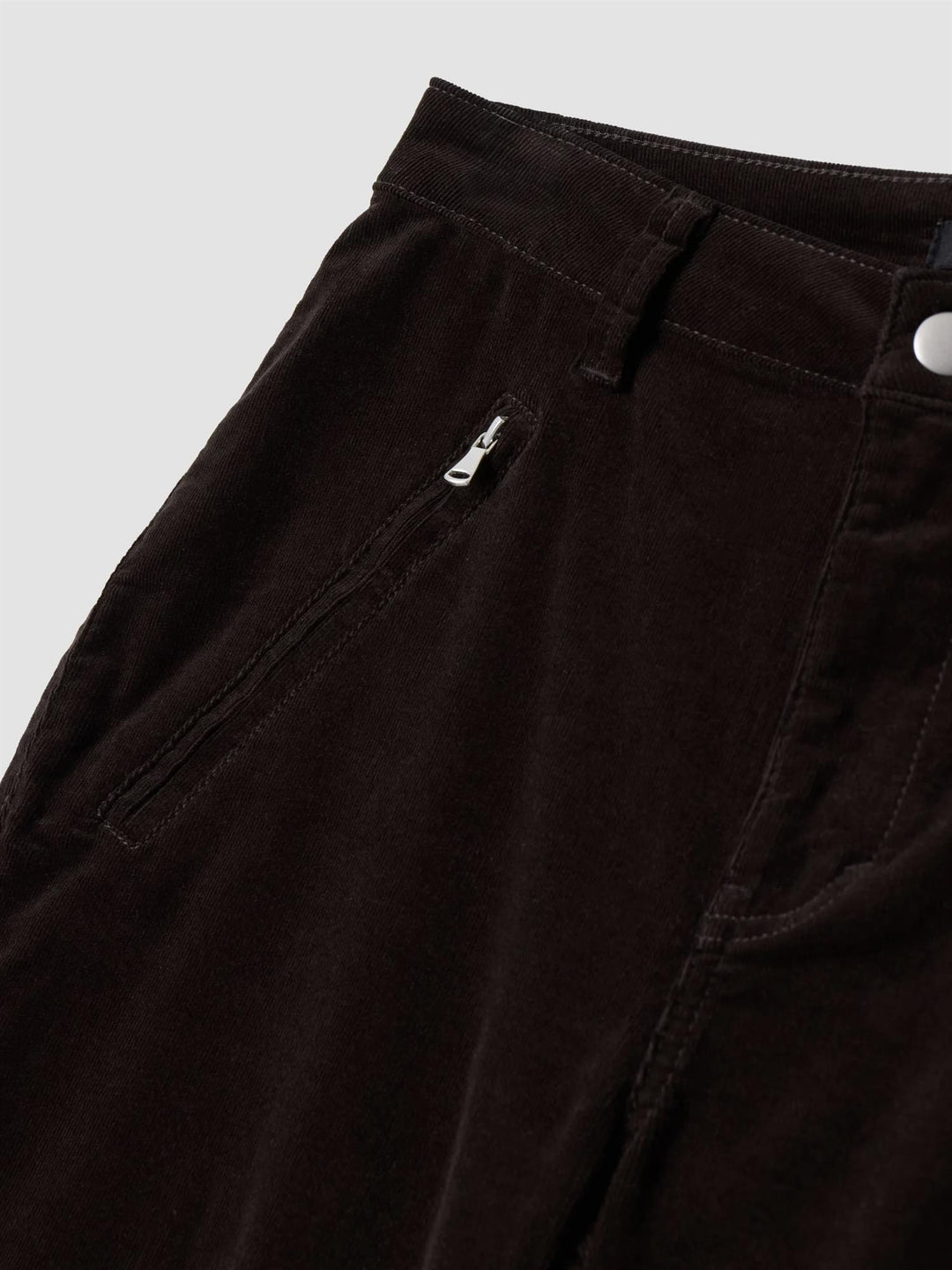 Paris zip cordbukse