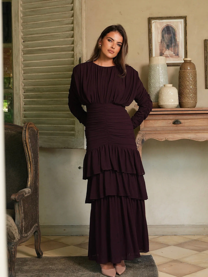 Jessie Long Sleeve Maxi dress