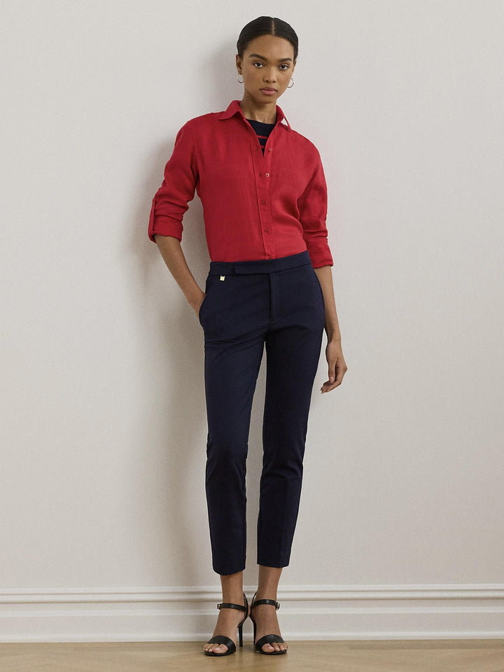 Straight ponte pant