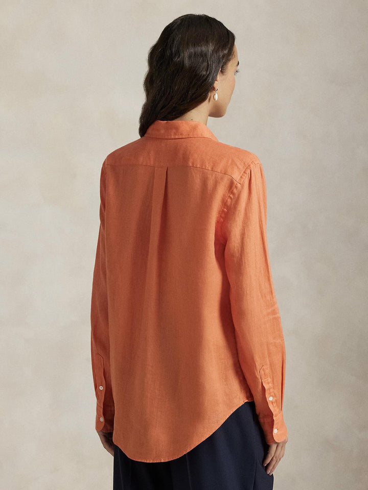 Classic Long Sleeve Button Front Shirt