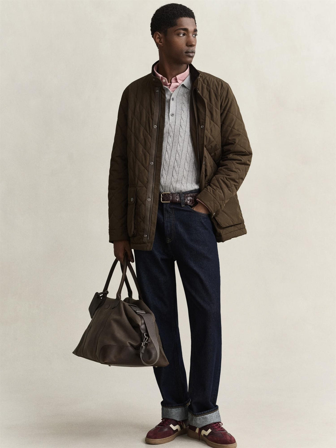 Quilted Mid Jacket