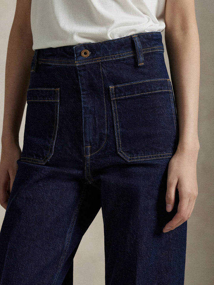 high rise boot jean