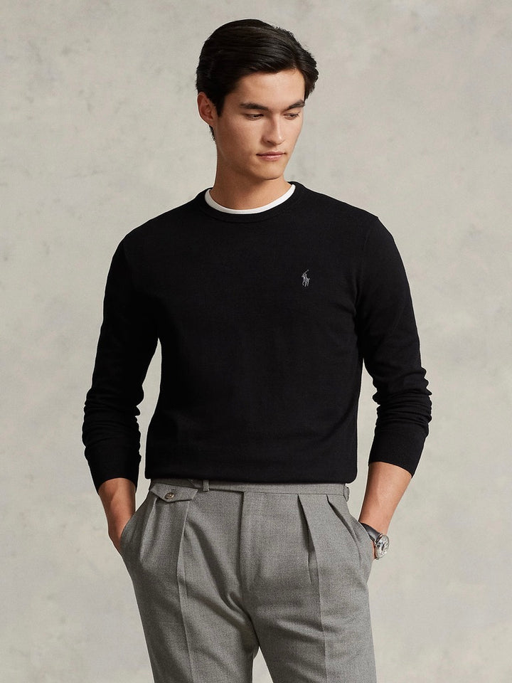 Slim Cotton Sweater