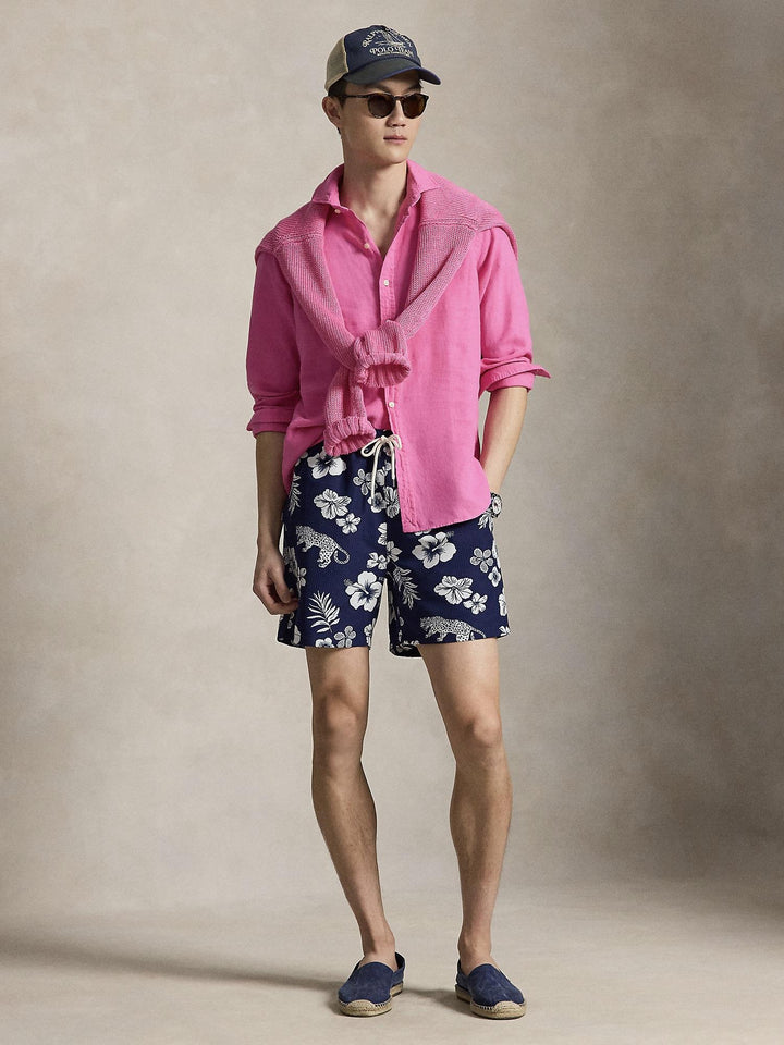 Woven-Trunk-Swim Bottom