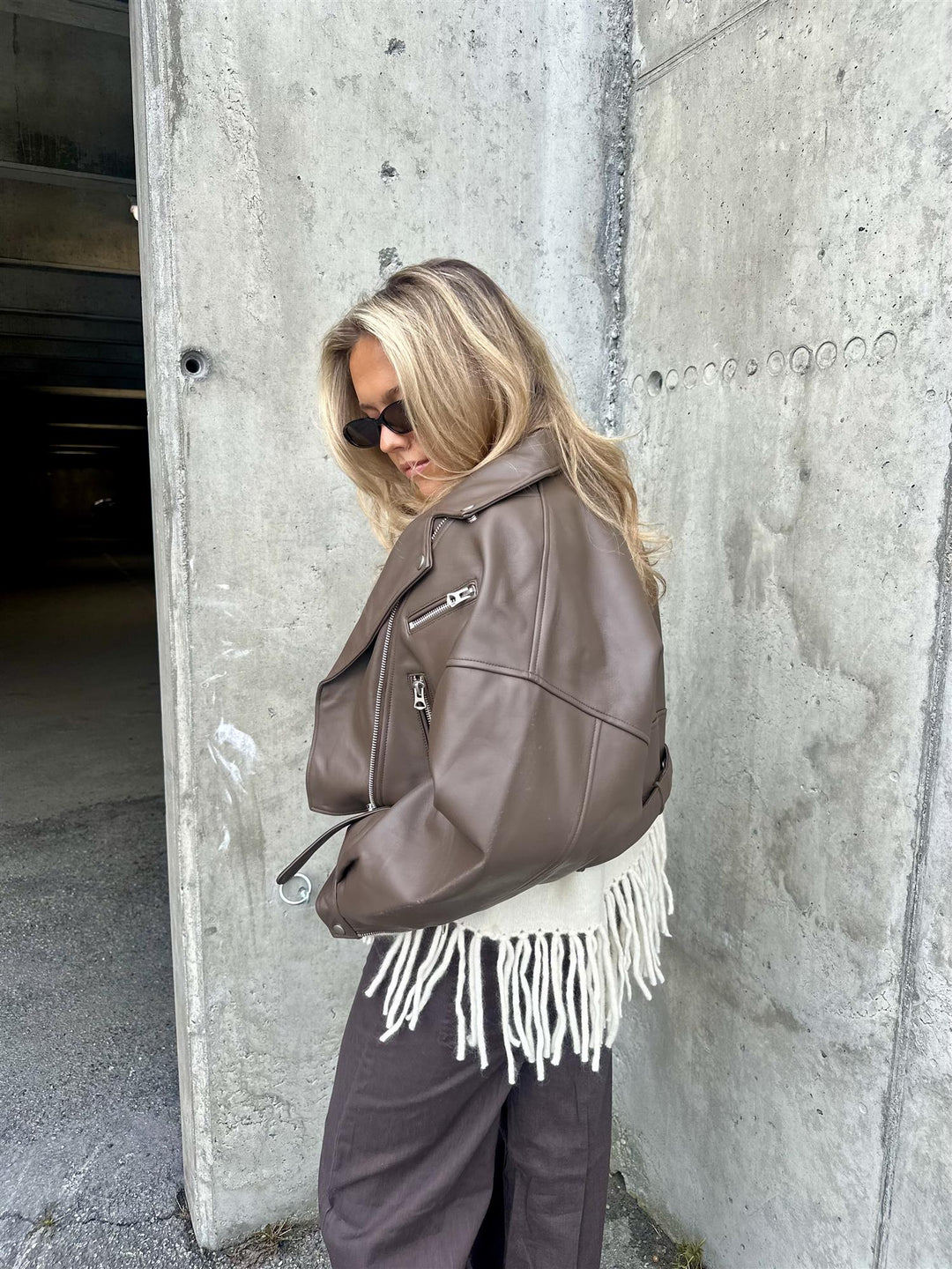 Tanya leather jacket