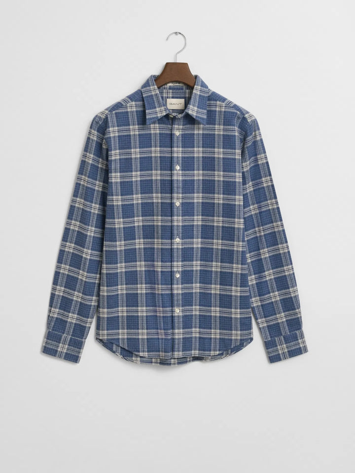 Reg Flanell Melange Check