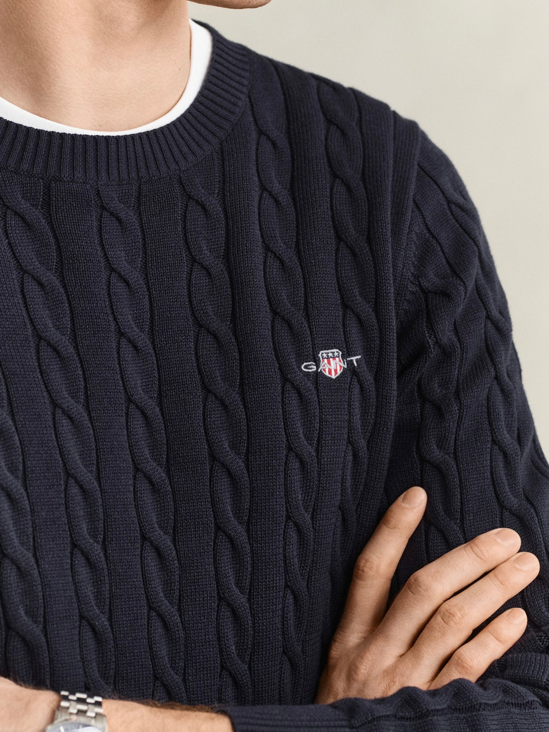 Classic Cable Knit Sweater