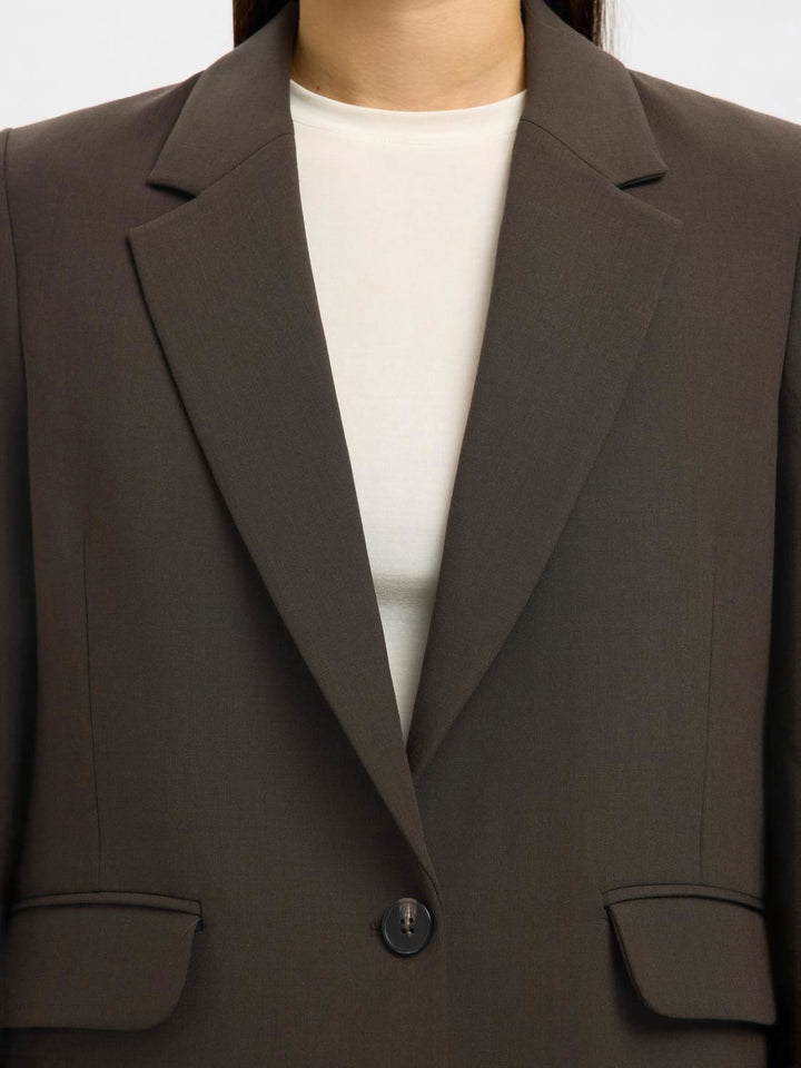 Slwrita Ls Relaxed Blazer Mel