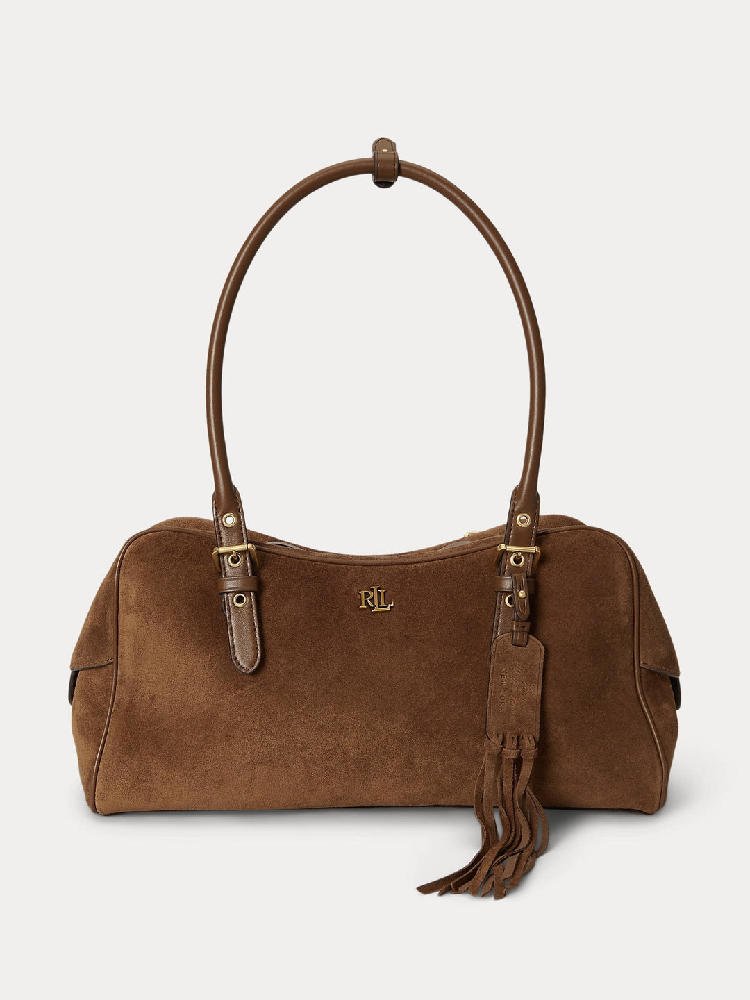 SUEDE LARGE MARCY ZIP SATCHEL