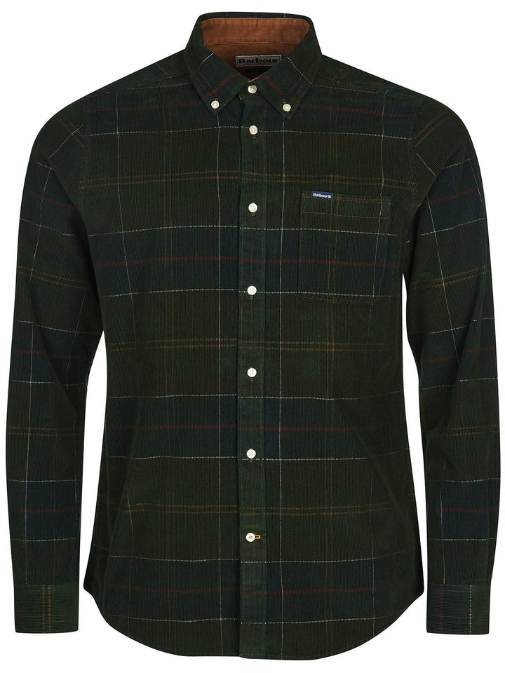 Blair Tailored Tartan Cord Shirt