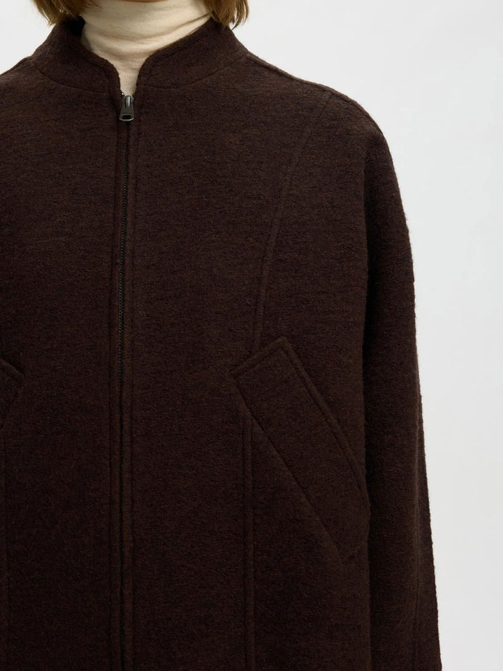 Slwjacqueline Wool Blend Jacket