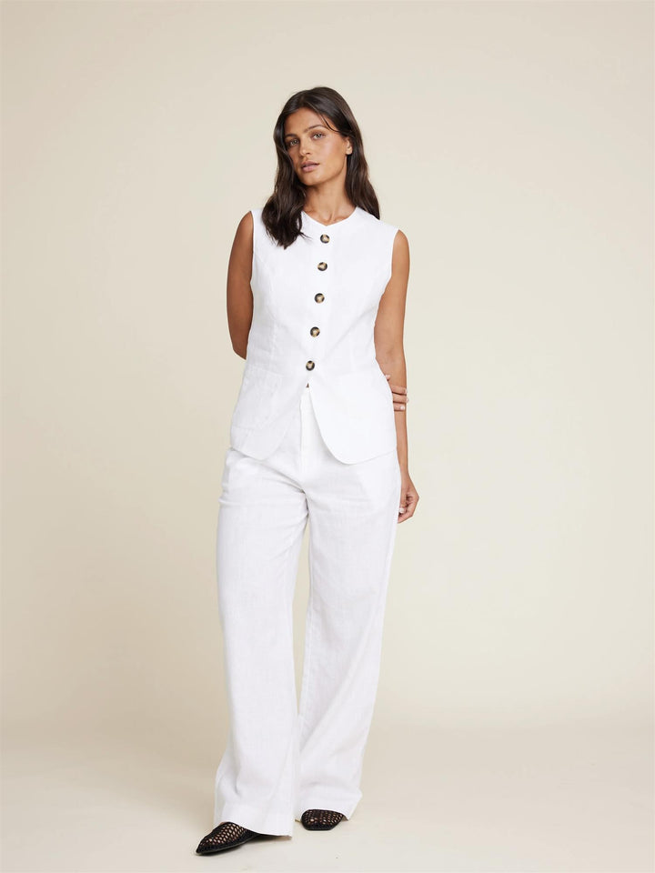 Moon linen trouser