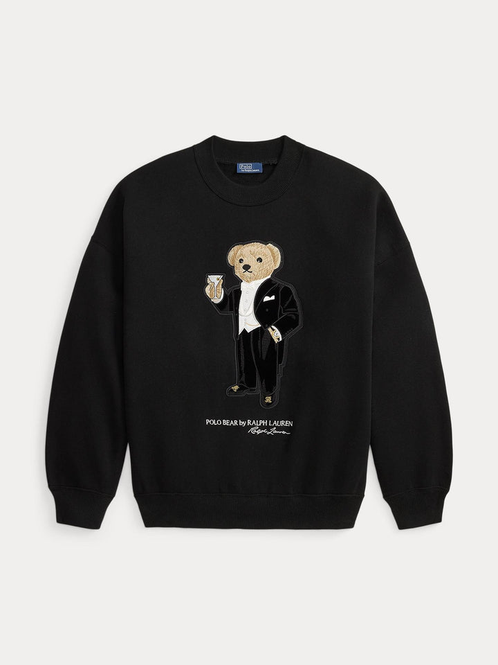 Martini Polo Bear Patch Crewneck
