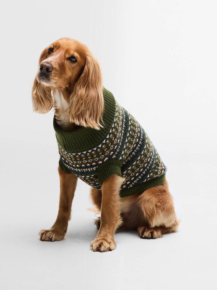 Marlow Fair Isle Dog Jumper