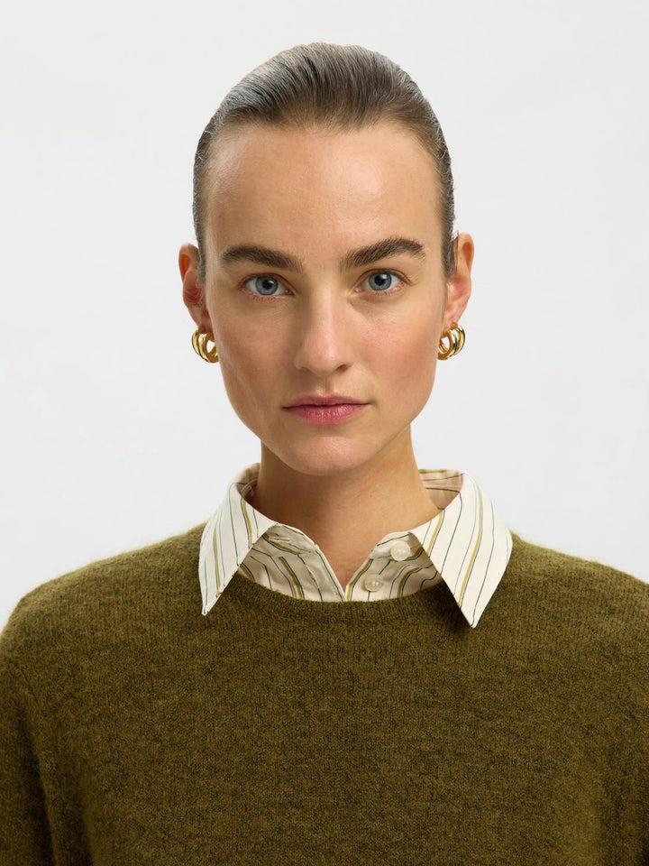 Slwlulu New Ls Knit O-Neck