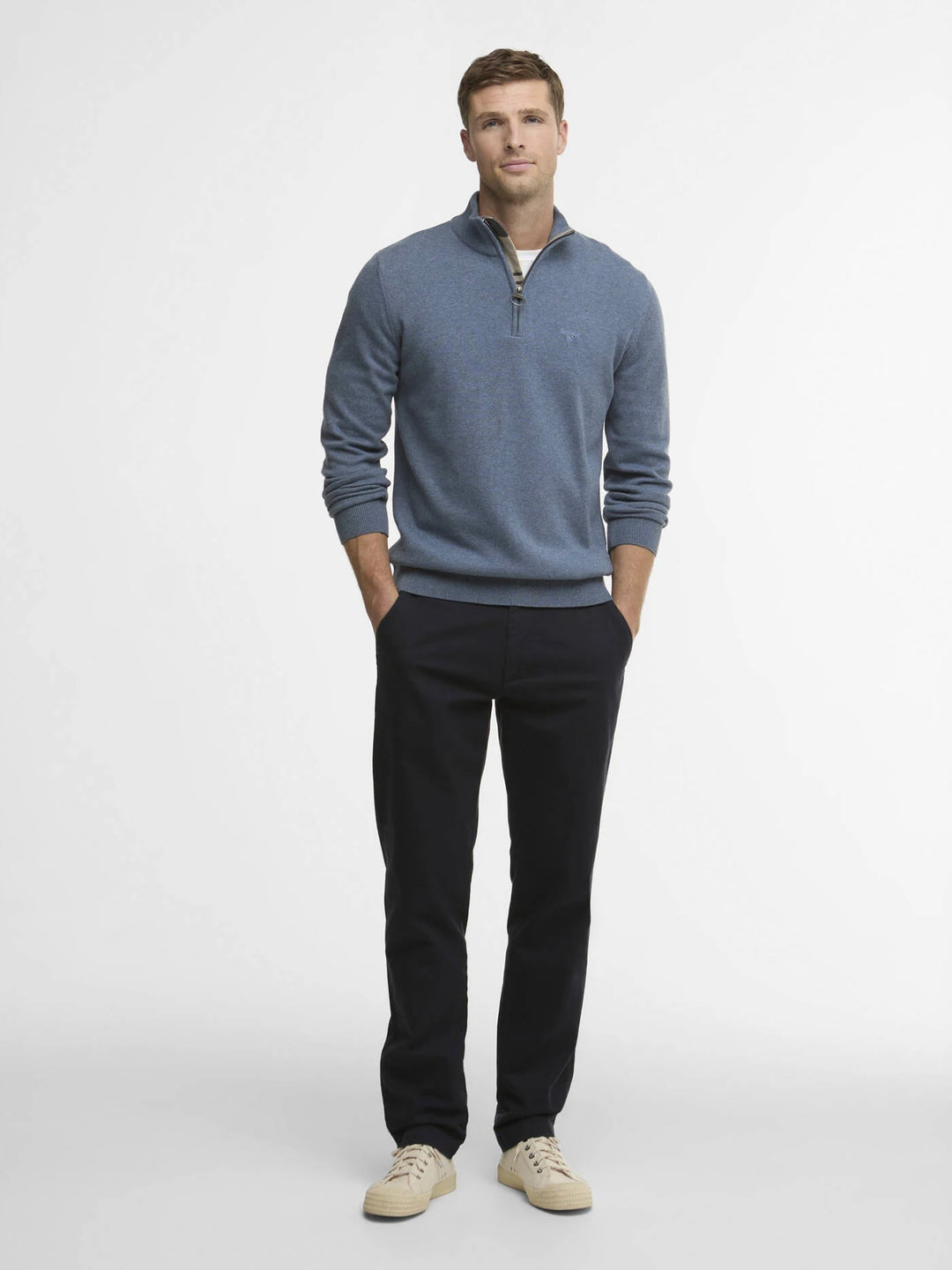 Cotton Half Zip
