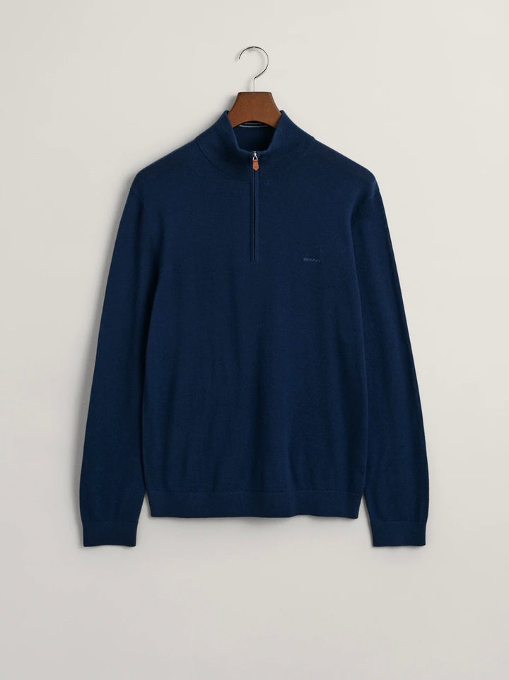 Extrafine Merino Wool Half Zip