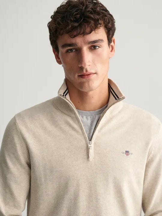 Classic Cotton Half Zip