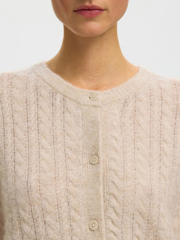 Slwlulu Knit Cable Cardigan