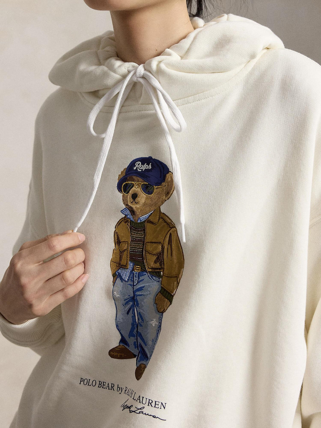 Polo Bear Fleece Hoodie