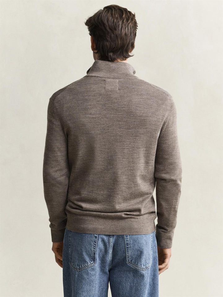 Extrafine Merino Wool Half Zip