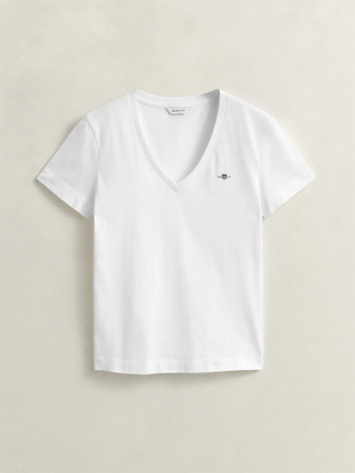 Reg Shield Ss V-Neck T-Shirt