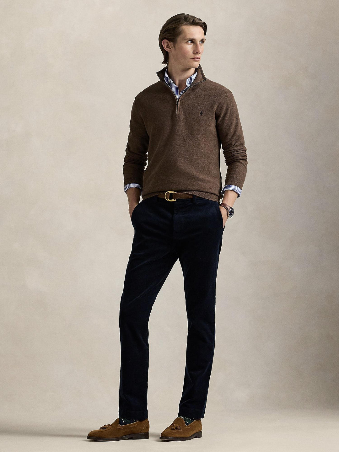 Quarter Zip Sweater