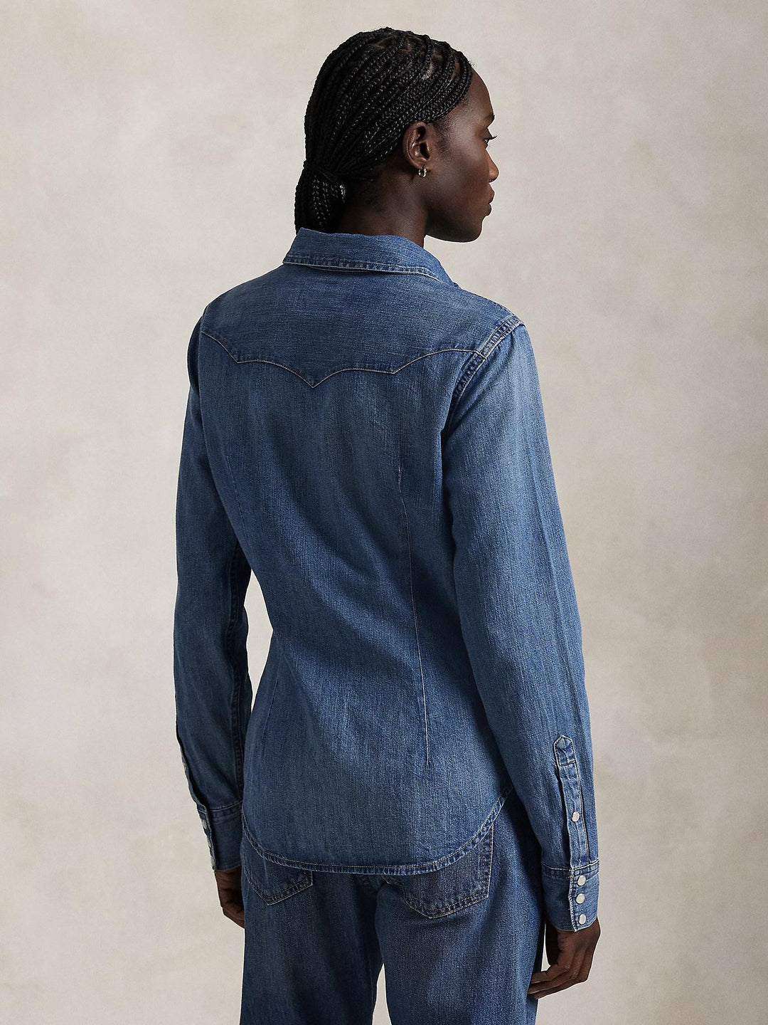 Denim Western Shirt