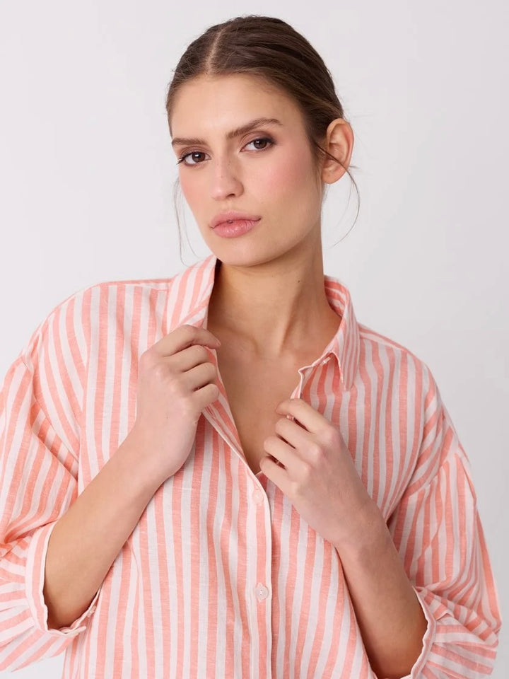 Brith Stripet Bluse