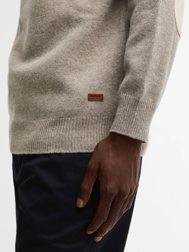 Essential Patch Crew Neck Sweater